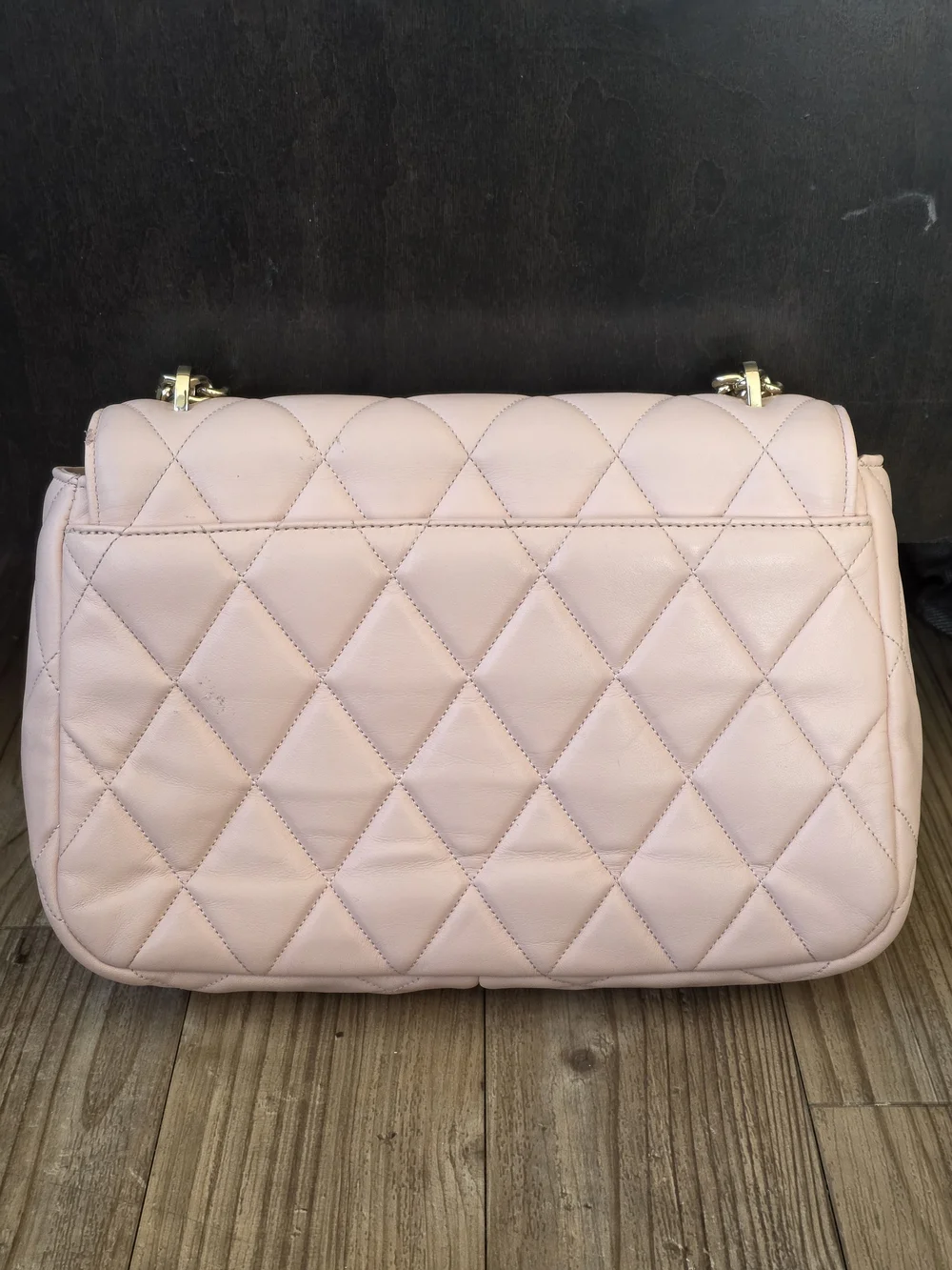 kate spade Quilted Chain Shoulder Bag - Light Pink